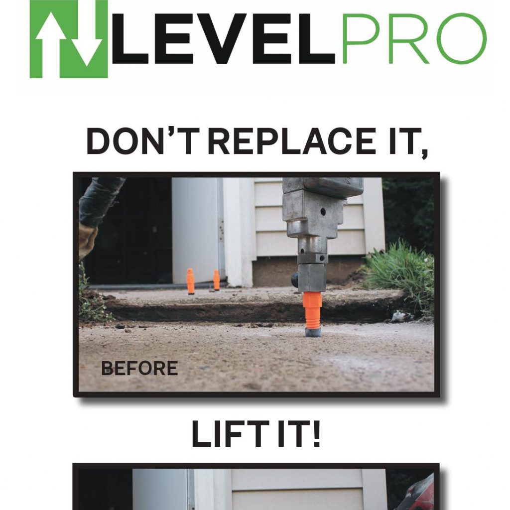 level pro Waterproofing,Foundation repair ,concrete lifting, resurfacing, and replacement Cleveland Ohio